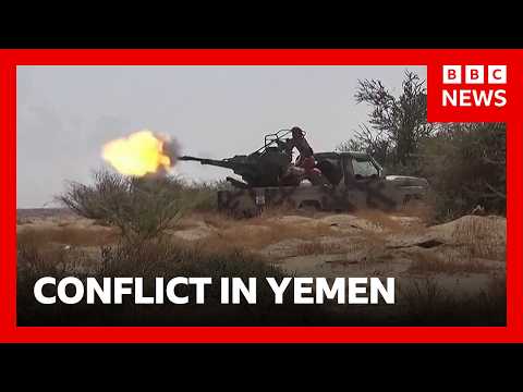 Thousands flee Yemen as Houthis and Saudi-backed forces escalate war | BBC News