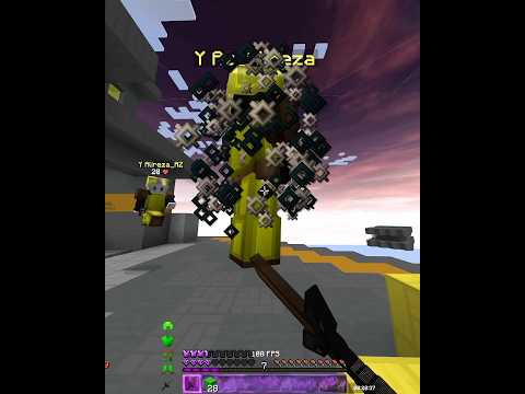 b_n_game - Fast and slow movement in Bedwars PvP map 😂#shorts#minecraft#bedwars