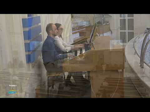 Iași (catedrală): Concert de orgă susținut de Eduard Antal şi Maria-Luisa Andrici (11 iulie 2024)