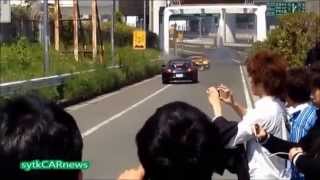 Lamborghini Crash !!!! in TOKYO  and loud sounds