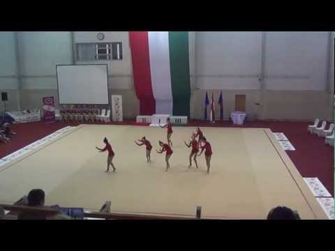 World Cup II, Hungary 2013. Aesthetic gymnastic. Minetit (Junior) Finland
