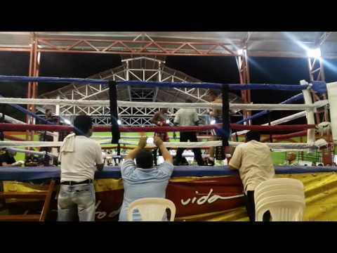 ¿Rebalón o caída? Jimmy Aburto vs Ramiro Blanco. Búfalo Boxing. Nicaragua 2016