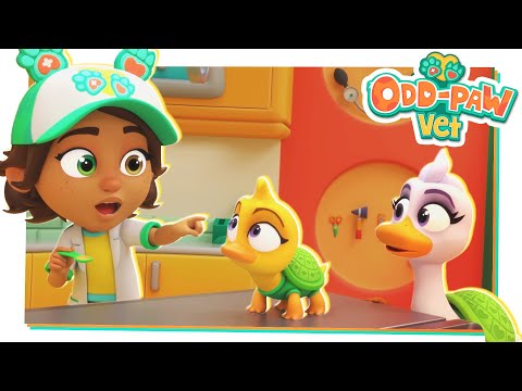 New Odd-paw Vet Episodes: Oopsie Doodle's Baby Belly Woes! 🐣🐾 Animal Doctor Cartoons