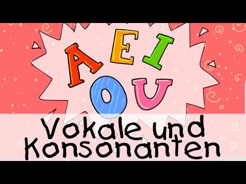 🔠 Vokale und Konsonanten || Kinderlieder zum Lernen