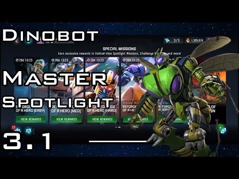 Dinobot Master Spotlight - 3.1 - Transformers: Forged to Fight