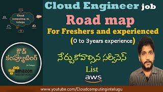 AWS Cloud Engineer job role | Road map | Cloud Computing In Telugu | Amazon Web Services
