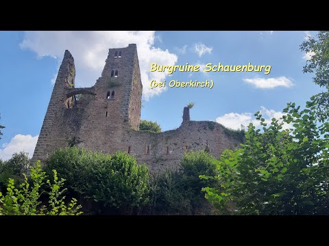 Im Schwarzwald unterwegs  - Die Burgruine Schauenburg