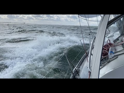 Sailing Markermeer 2020 5-7 Bft Hallberg Rassy 34 Admiraal