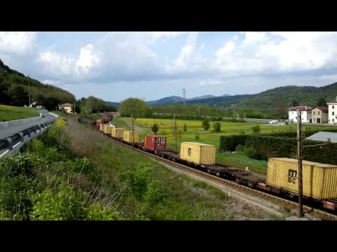 UN GIORNO A RIGOROSO (AL) TRA MERCI IN TRANSITO E STROMBAZZATE.15 - 4 - 2017