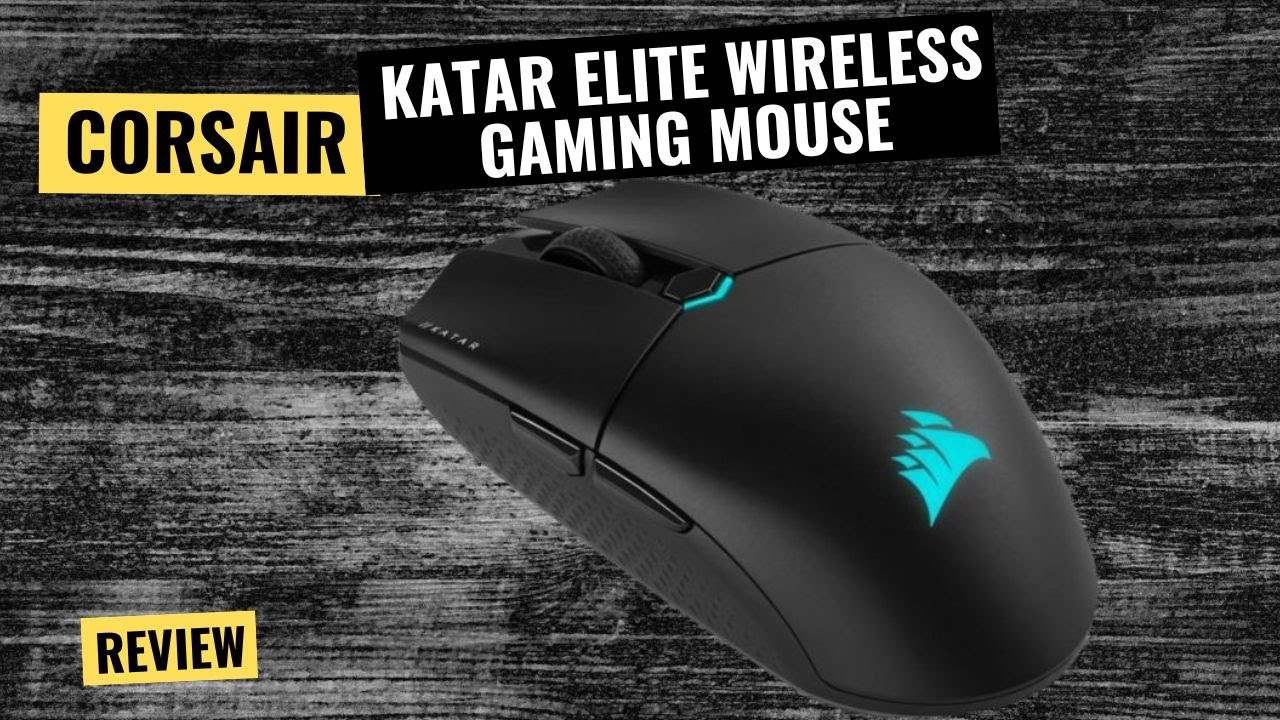Corsair Katar Elite Wireless Gaming Mouse (Review 2023)