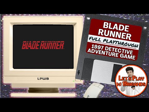 Blade Runner (Full Playthrough | 1997 Westwood Studios)