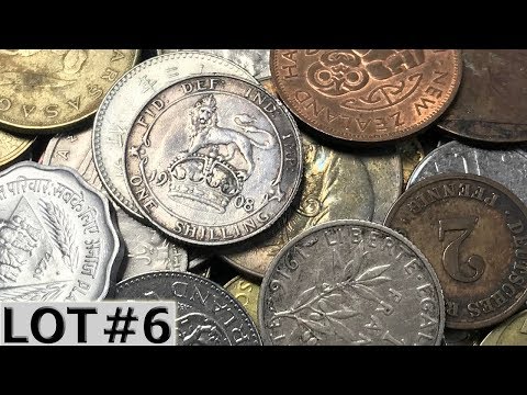 100+ Year Old SILVERS & MORE World Coin Loot Bag Treasure Searching - Lot #6