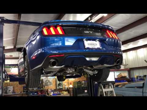 2017 Mustang GT with x-pipe and electric cutouts