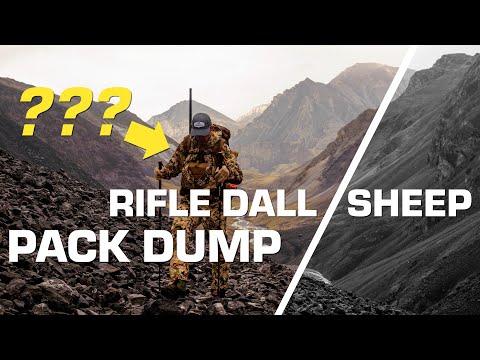 BRAD'S ALASKA SHEEP HUNT GEAR LIST: ARGALI FIELD NOTES