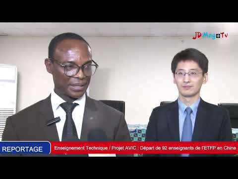 Enseignement Technique / Projet AVIC : Départ de 92 enseignants de l’ETFP en Chine