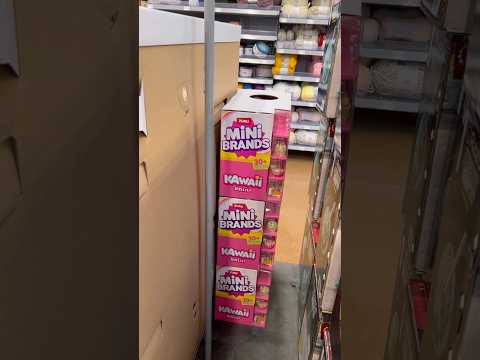 New Mini Brands Kawaii hidden behind a display! ✨ #minibrandskawaii #kawaii #kawaiistuff #cutetoys