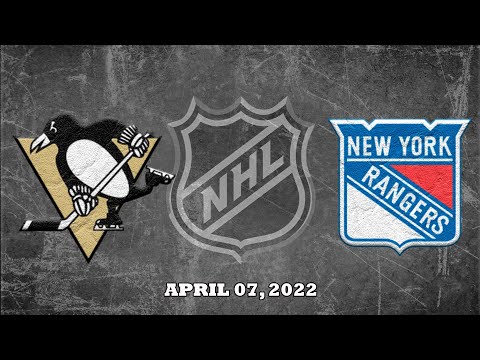 NHL Penguins vs Rangers | Apr.07, 2022
