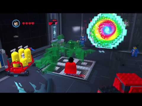 Invincibility and Fast Hack Red Bricks in The LEGO Movie Videogame