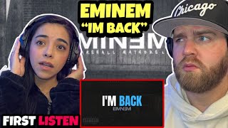 EMINEM&#39;S BEEN DISSING DIDDY THIS WHOLE TIME!  Eminem- I&#39;m Back (KAREN&#39;S FIRST TIME REACTION)