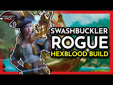 Hexblood Swashbuckler Rogue Ft. Booming Blade│D&D 5E│Character Build