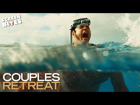 Surrounded By Sharks | Couples Retreat (2009) | Screen Bites
