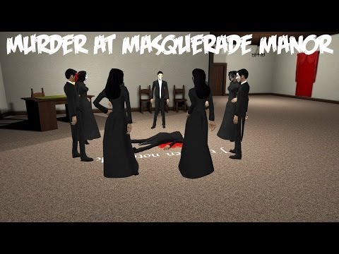 Maski päässä murhaajien perässä - Pelataan Murder at Masquerade Manor
