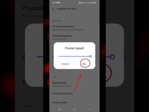 How To increase Pointer Speed on vivo #shorts
