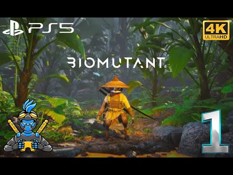 BIOMUTANT Mercenary Class Walkthrough Part 1 - [PS5 4k 60FPS] - No Commentary (FULL GAME)