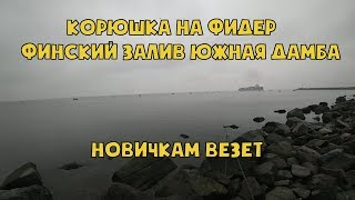Рыбалка на финском заливе южная дамба