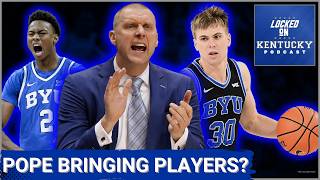 Could Mark Pope bring Jaxson Robinson, Dallin Hall from BYU to Kentucky basketball?!
