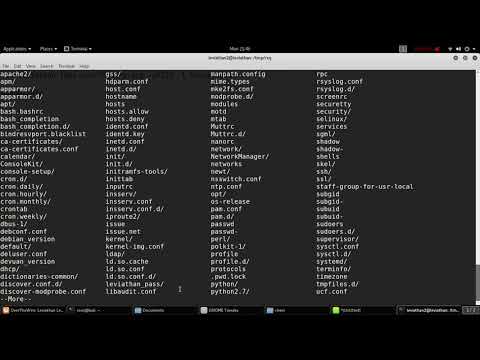 Leviathan Level 1 → Level 2 (overthewire solution)