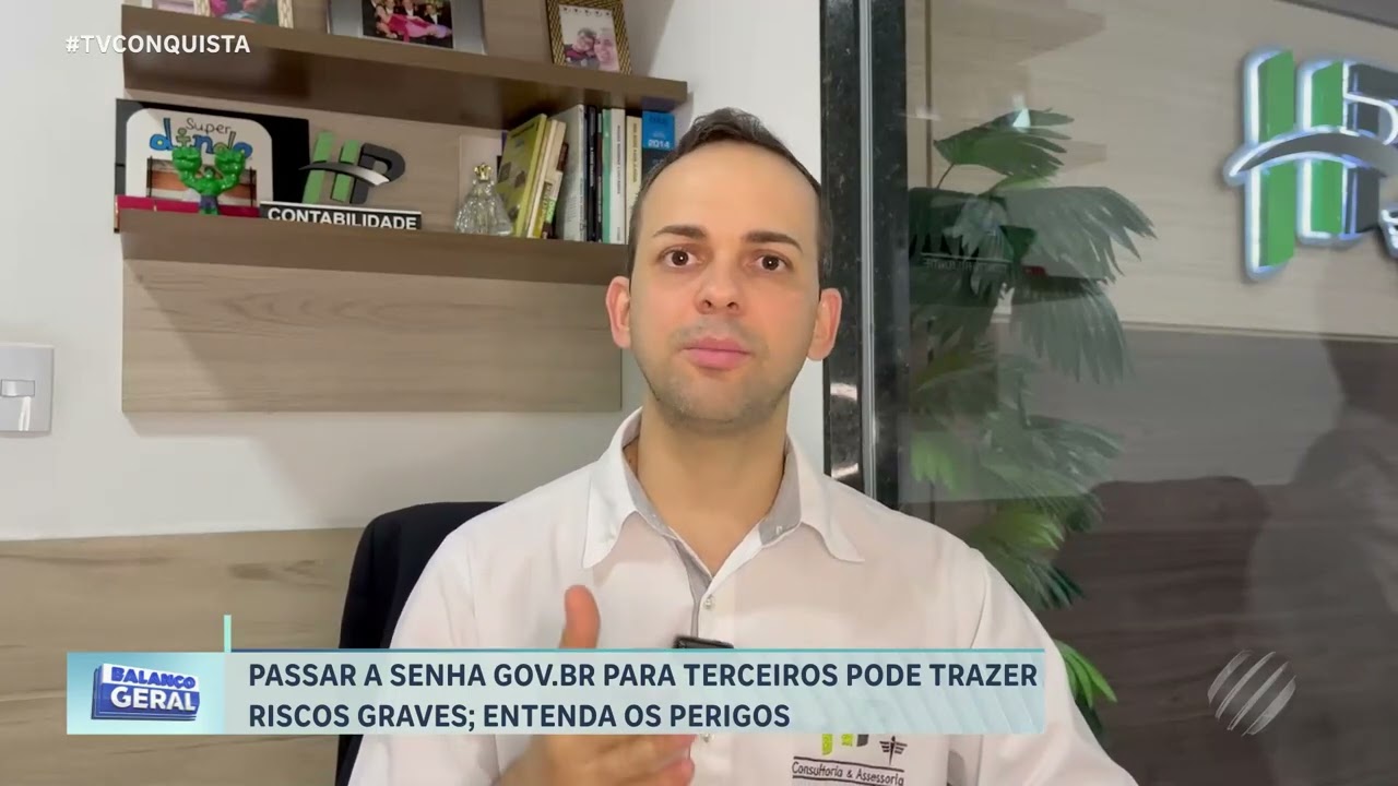 Compartilhar senha do Gov.br pode causar golpes e fraudes financeiras