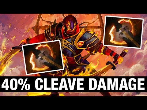 40% CLEAVE DAMAGE - Meracle Plays Ember Spirit - Dota 2