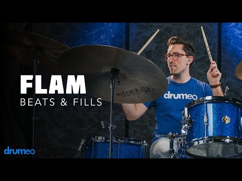 How To Play A Flam On The Drums - Drum Rudiment Lesson