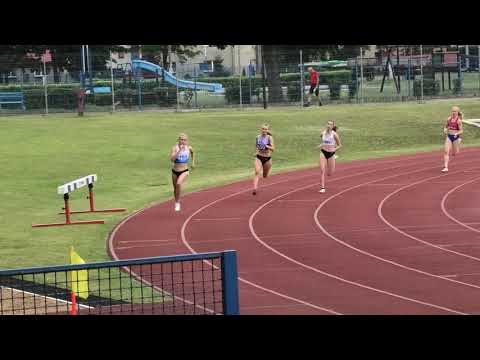 400m kobiet bieg 1 - Leszno 20200726