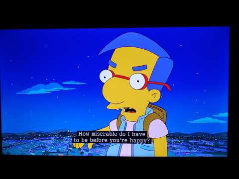 Lisa kiss Milhouse