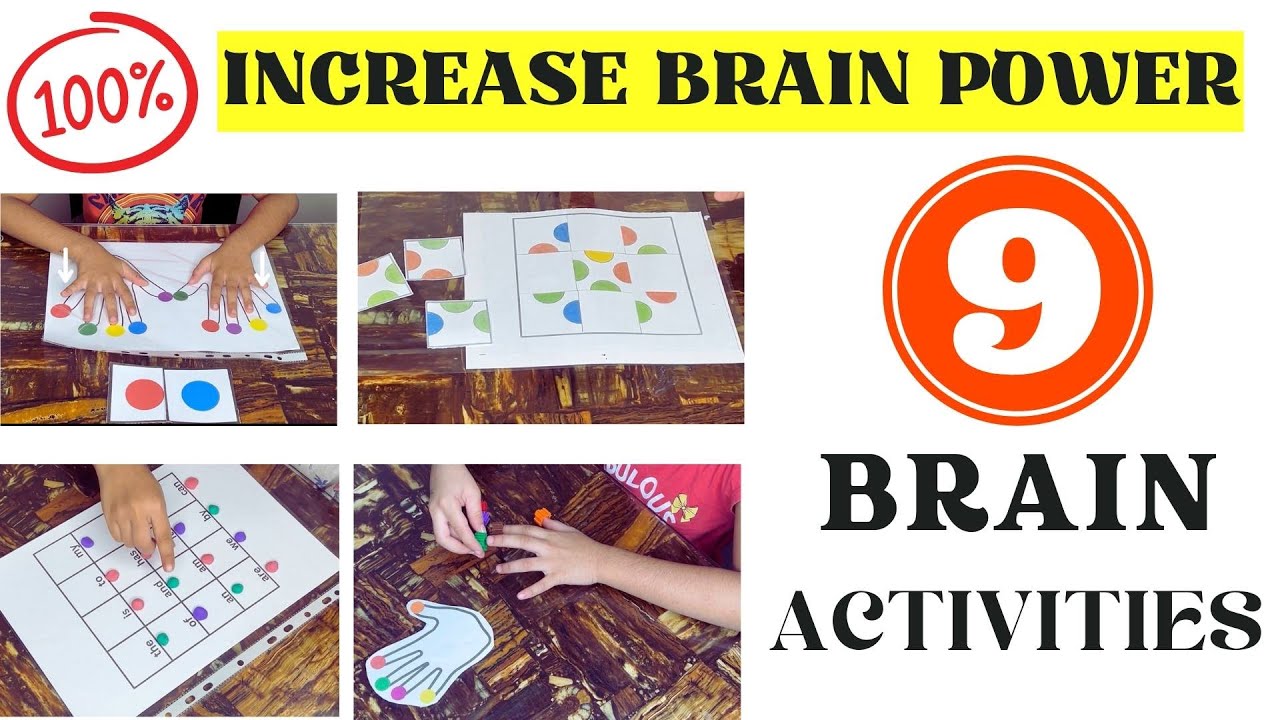 9 Brain gym Activities For Kids | Brain Gym (Age 5+)
