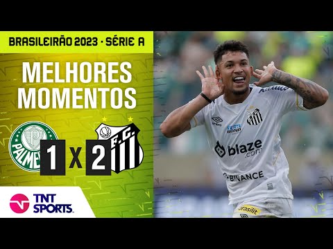 MARCOS LEONARDO DECIDE E SANTOS VENCE DE VIRADA! PALMEIRAS 1 X 2 SANTOS | BRASILEIRÃO 2023