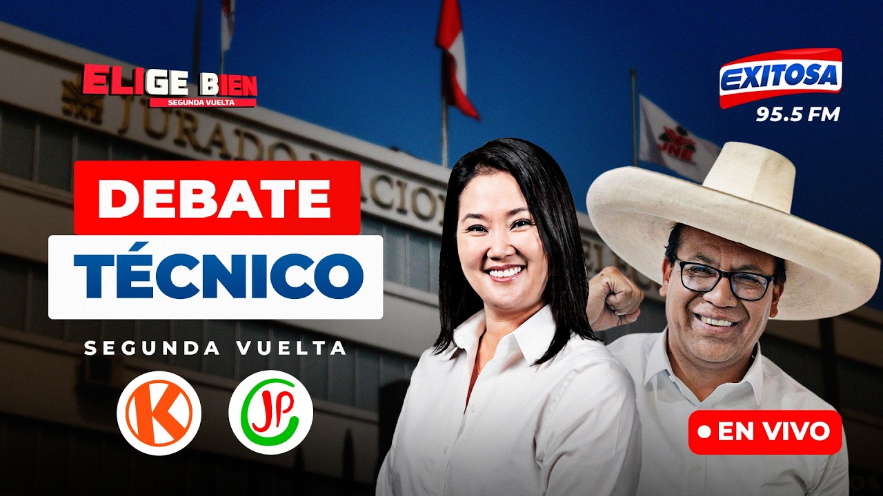 🔴🔵 DEBATE TÉCNICO PRESIDENCIAL: FUERZA POPULAR Y JUNTOS POR EL PERÚ EXPONEN SUS PROPUESTAS