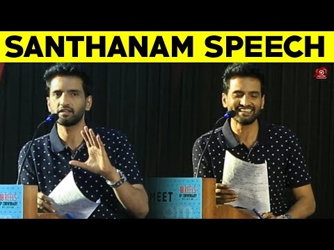 Santhanam Funny Speech At A1 Press Meet | Accused No 1 | Johnson K | Motta Rajendran |#Nettv4u