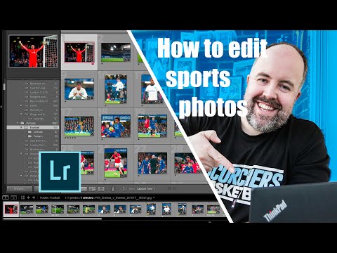 How to edit sports photographs in Adobe Lightroom
