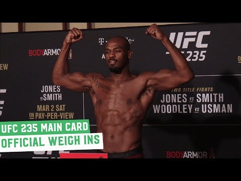 UFC 235: Jones vs. Smith Official Weigh-Ins