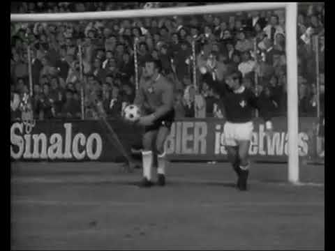 EURO-1972. Qualifiers. Group 3. Switzerland - England - 2:3. Highlights.