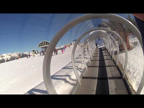 Andorra scariest ski lift ever! 😱