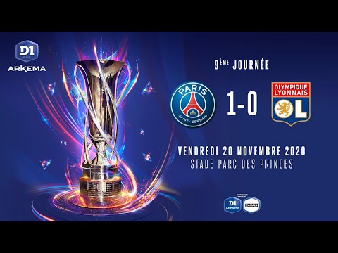 D1 Arkema, J9 : Paris Saint-Germain FC - Olympique Lyonnais (1-0)