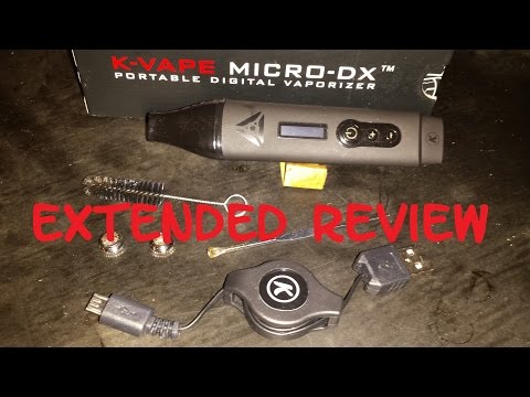 K-Vape Micro-DX Unboxing & All Day Review