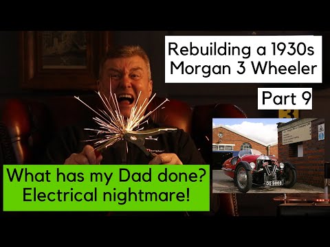Building a 1930s Morgan 3-Wheeler with Nigel Dean Part 9. Wiring Loom Install