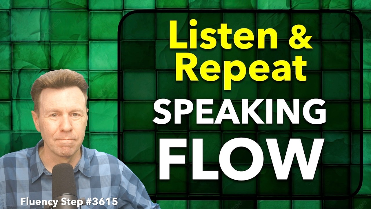 Listen & Repeat: Speaking Sentences for Flow and Fluency