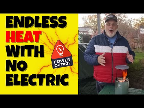 Endless Heat with NO Electricity - Clean, Easy and Cheap (DIY- Not Sponsored!)