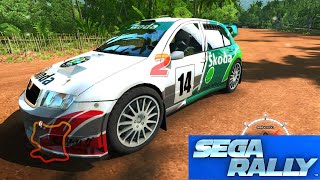 Sega Rally Revo: Skoda Fabia Rally Car - Tropical Stage 1